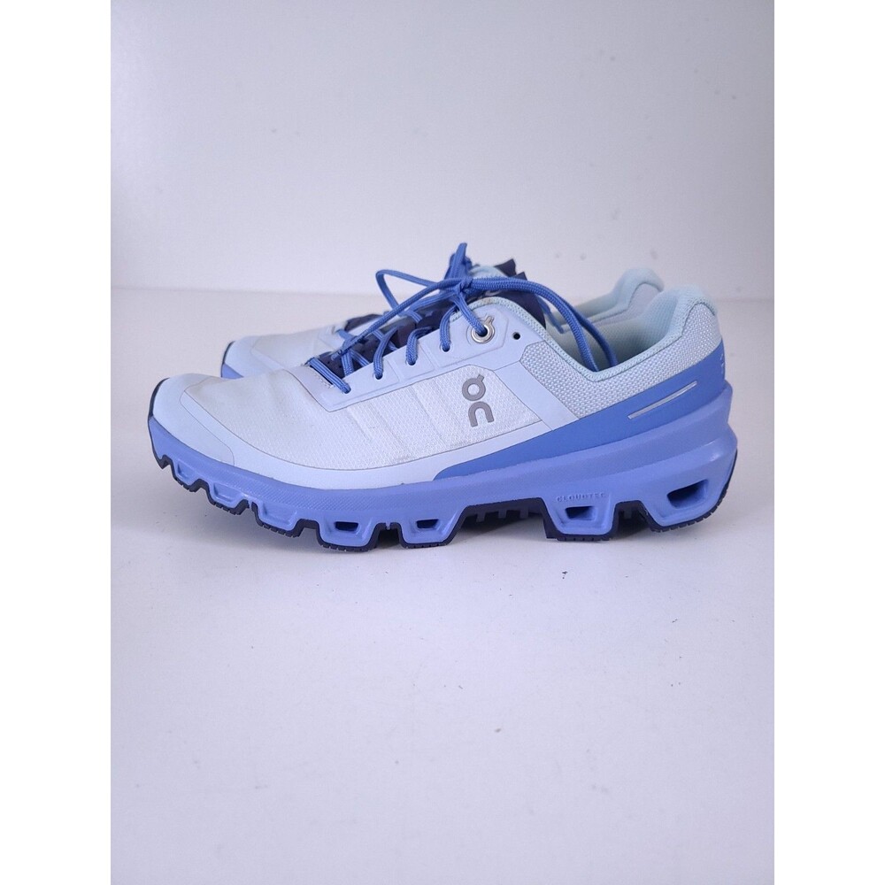 On Running Womens Cloudventure Trail Running Sneakers Shoes Size 8 Arctic Marina - Picture 2 of 10